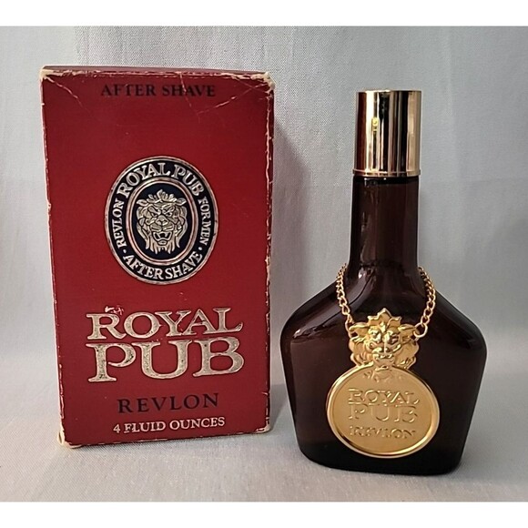 Revlon Royal Pub 4‎ Fluid Oz After Shave Cologne w/ Original Box Revlon RARE! - Picture 3 of 16
